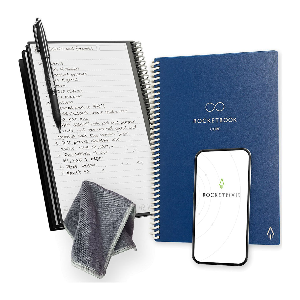 Rocketbook Core Executive Notebook Set