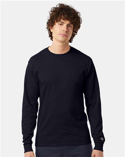 000539 Champion® Long Sleeve T-Shirt