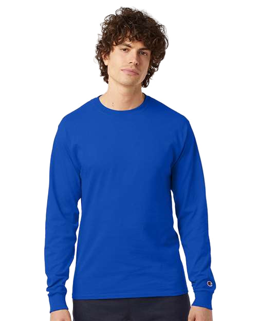 000539 Champion® Long Sleeve T-Shirt