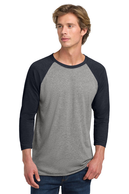 000046 Next Level Unisex Triblend Three-Quarter Sleeve Raglan Shirt
