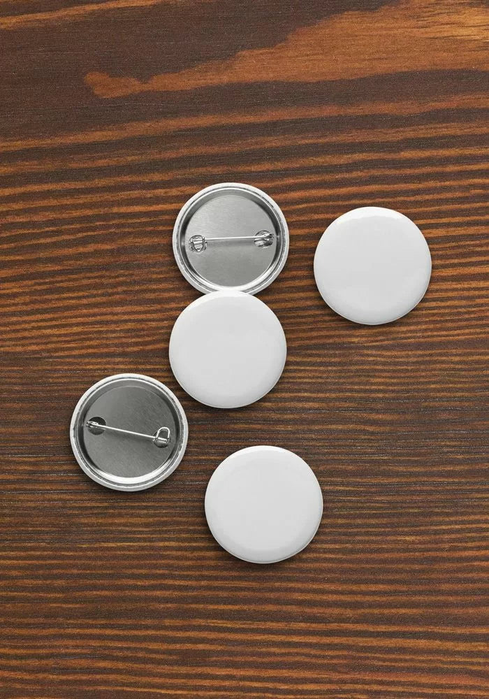 000001 Custom Round Button Pins