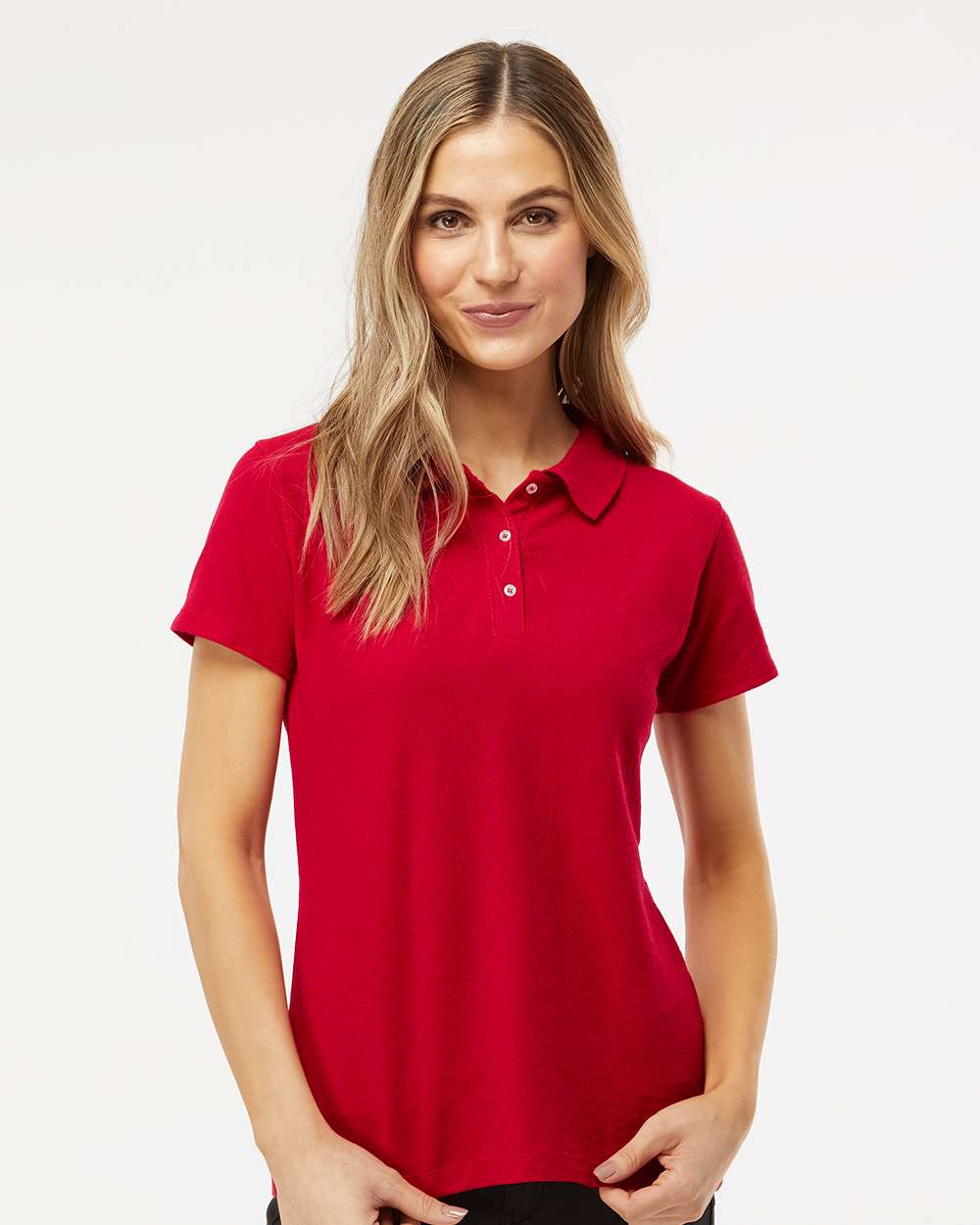 M&O Women's Soft Touch Polo