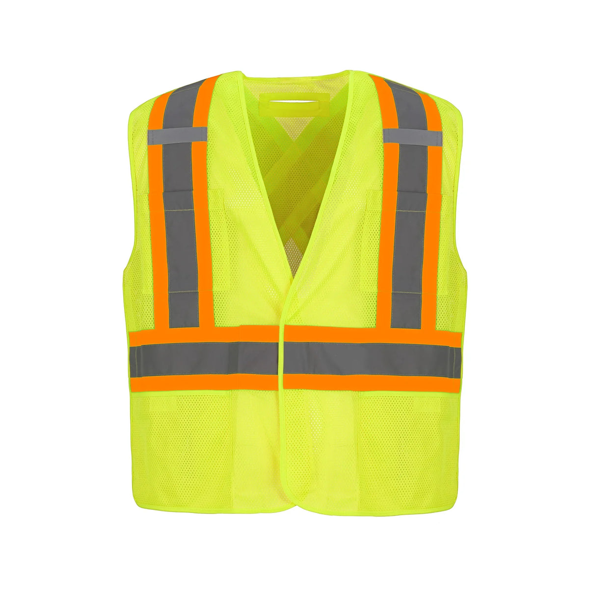 Sentinel Mesh HiVis 5 Point Tearaway Vest Dual Sized
