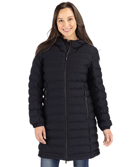 Cutter & Buck Mission Ridge Repreve Eco Insulated Womens Long Puffer Jacket