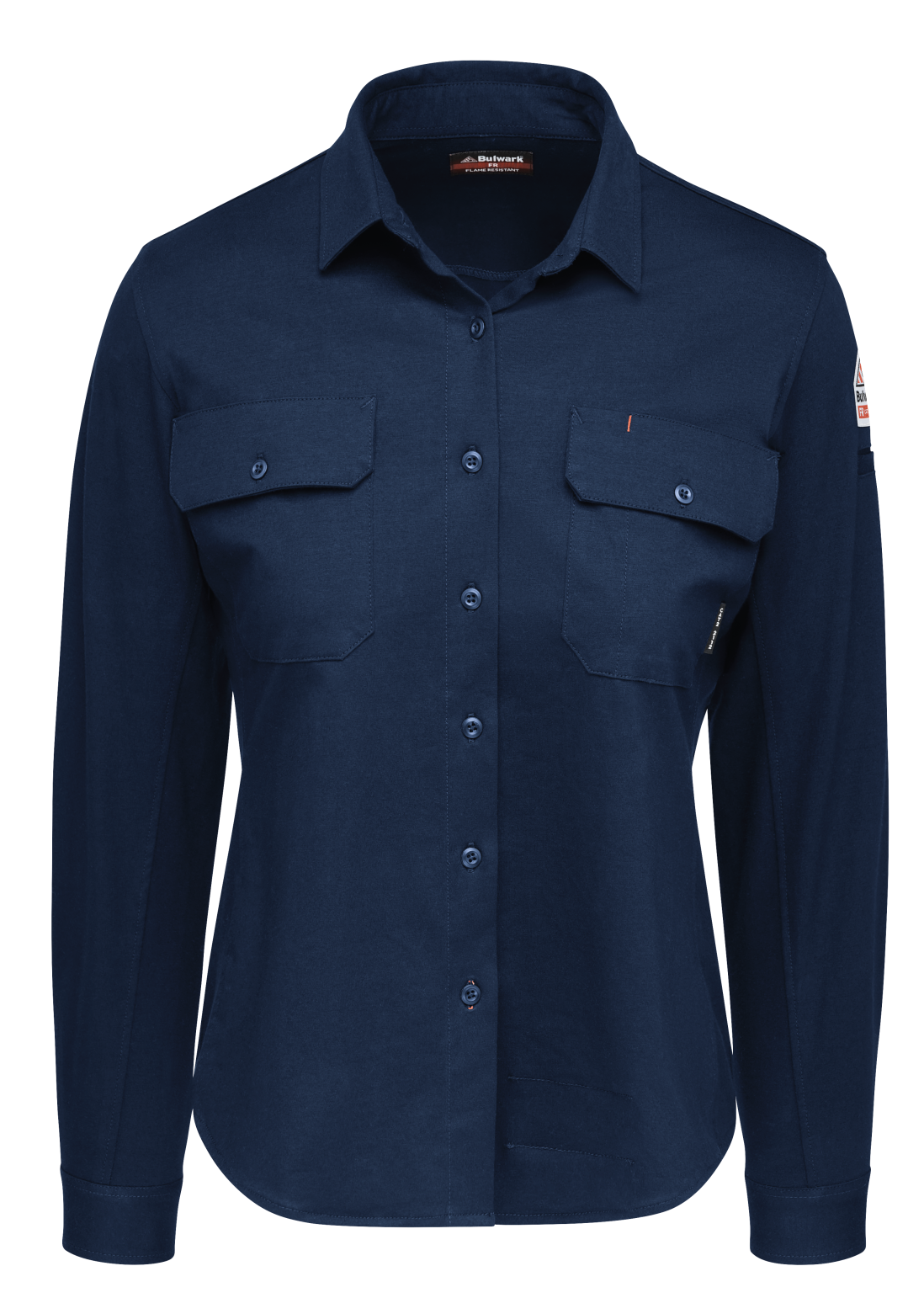Bulwark FR Womne's FR Flex Knit Button Down Shirt