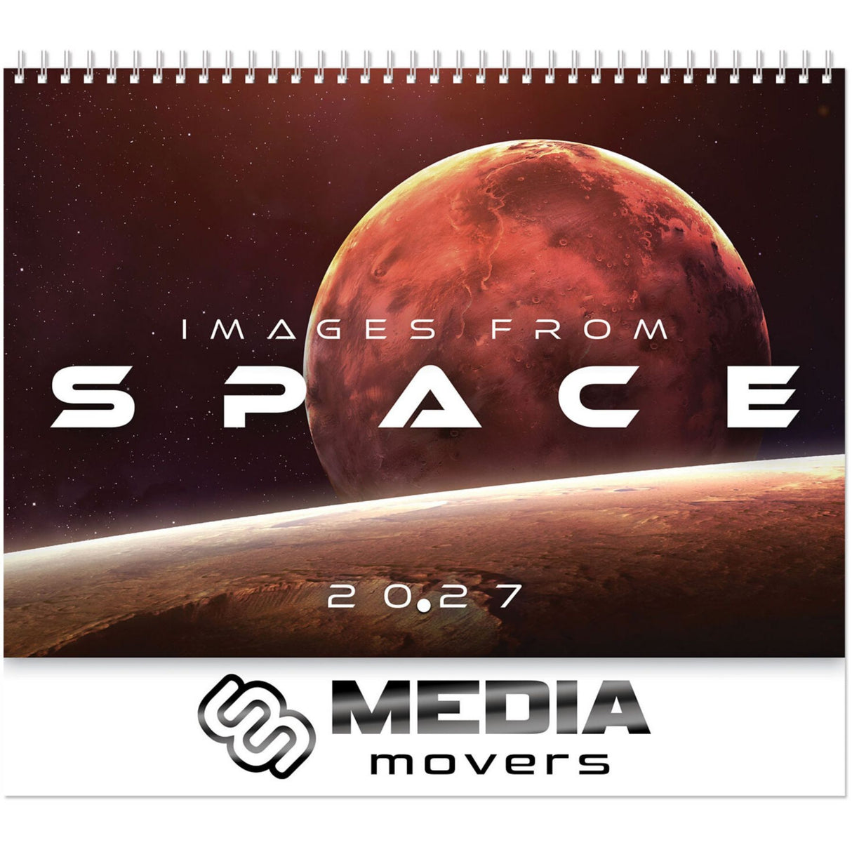 Luxe Images From Space Spiral Wall Calendar