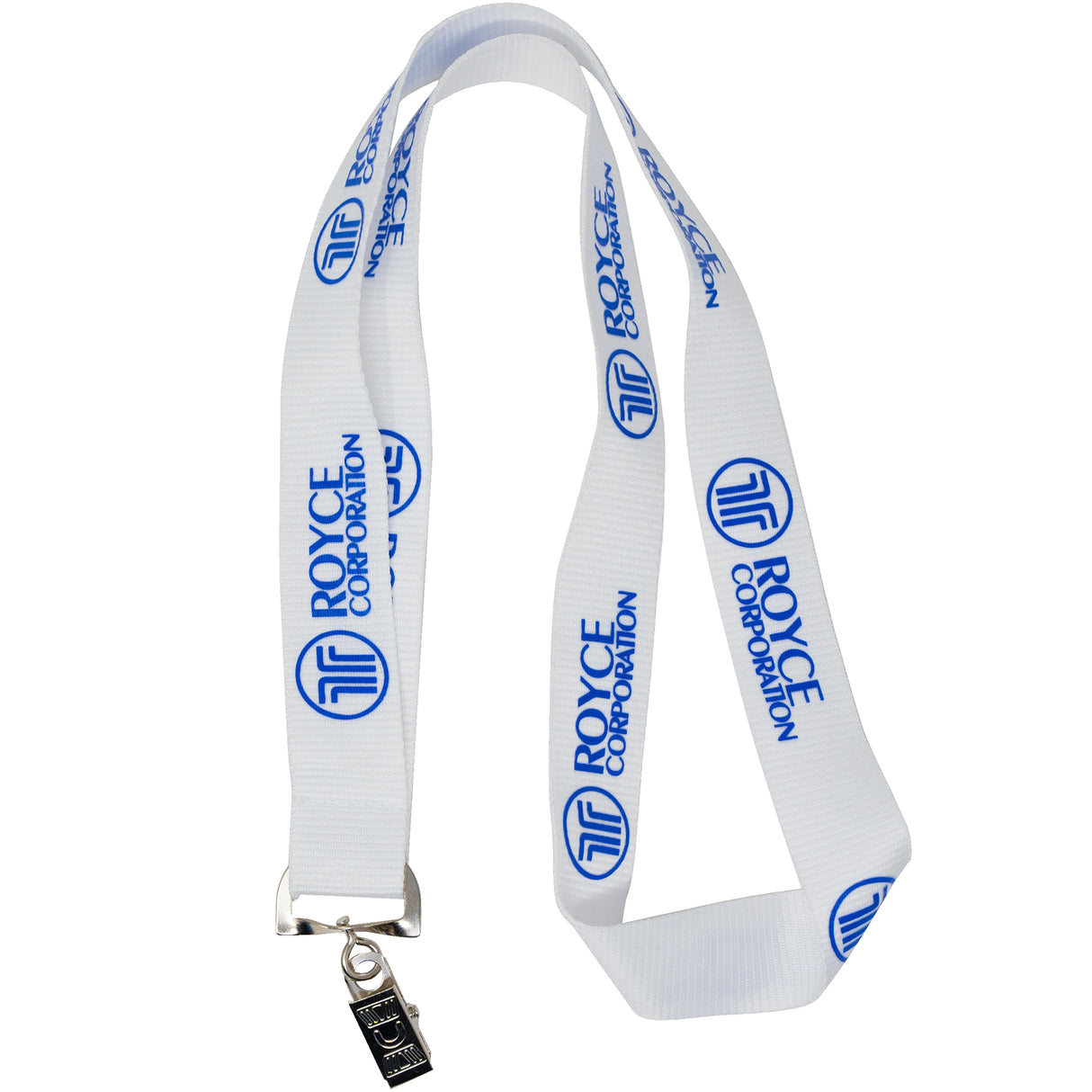 Silkscreened Flat Polyester Lanyard - 1" W x 36" L