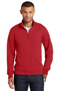 Port & Company® Men's Fan Favorite™ Fleece ¼-Zip Pullover Sweatshirt