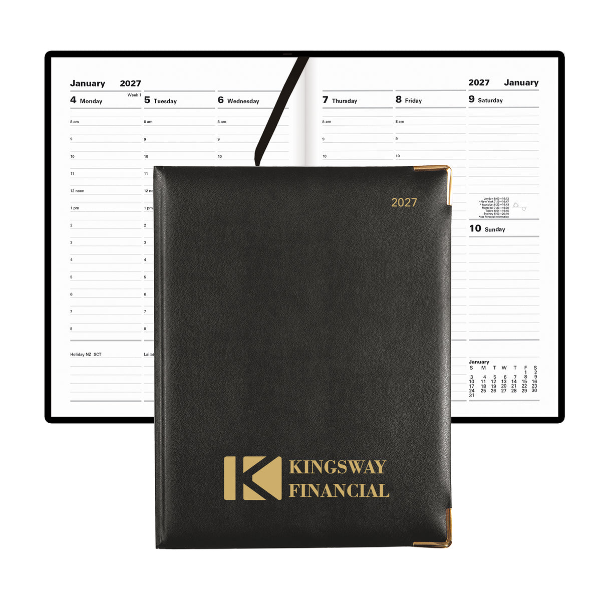 Classic Desk Planner by Letts - Week-To-View