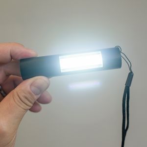 reNew Rechargeable Metal Flashlight