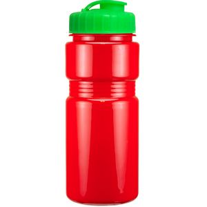 Red/Neon Green Lid Blank