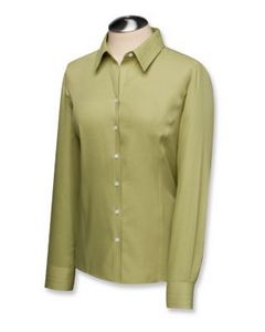 Cutter & Buck Epic Easy Care Fine Twill Womens Long Sleeve Dress Shirt