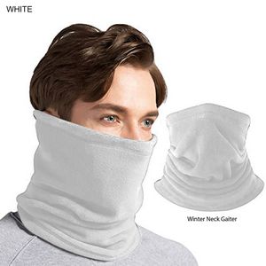 Multifunction Tubular 2-ply WINTER Neck Gaiter (Polyester Microfleece), Blank Only