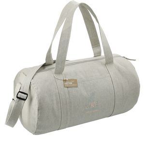 Repose 10oz Recycled Cotton Barrel Duffle Bag