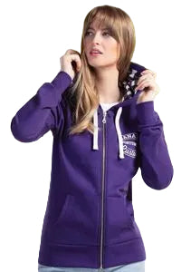 Custom Ladies Full Zip Hoodie w/Kangaroo Pocket