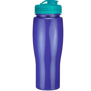 Purple/Translucent Aqua Blue Lid Blank