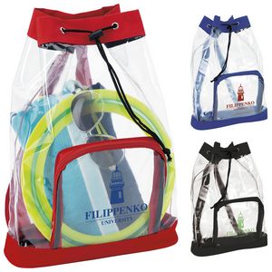 Clear Cinch Backpack