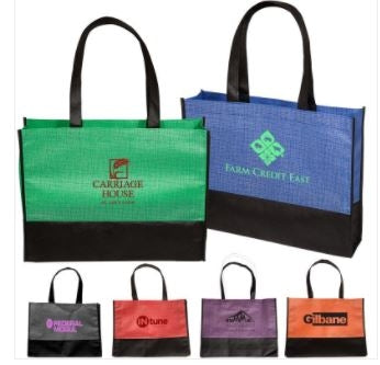 Tonal Non-Woven Tote Bag