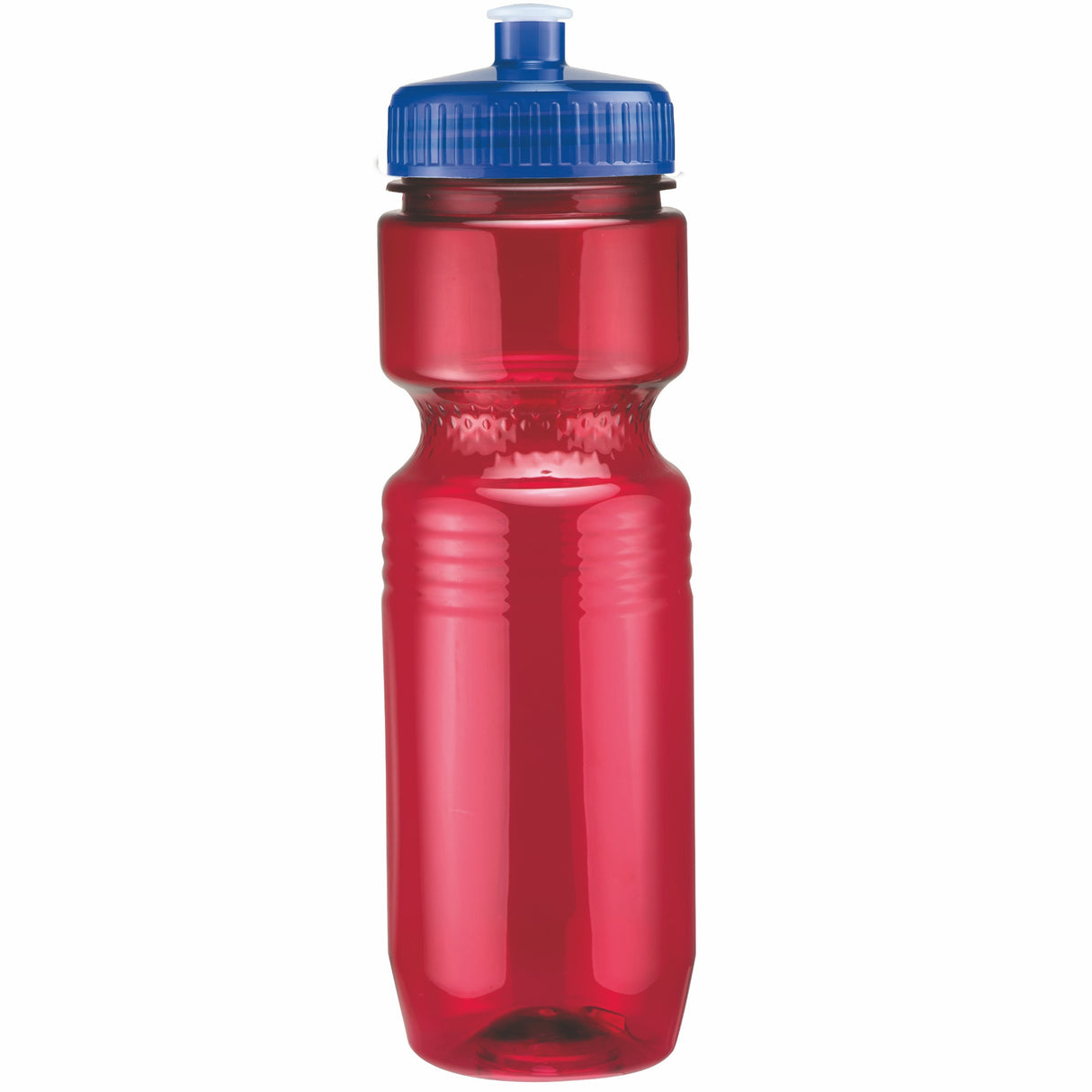 Red/Translucent Blue Lid
