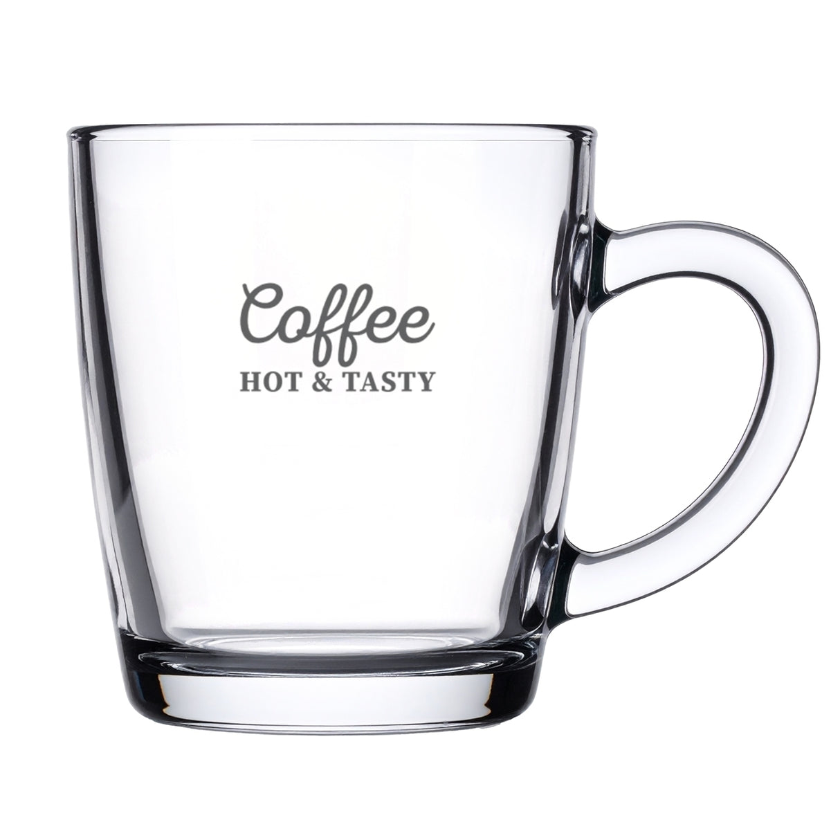 Affogato 11oz mug clear glass