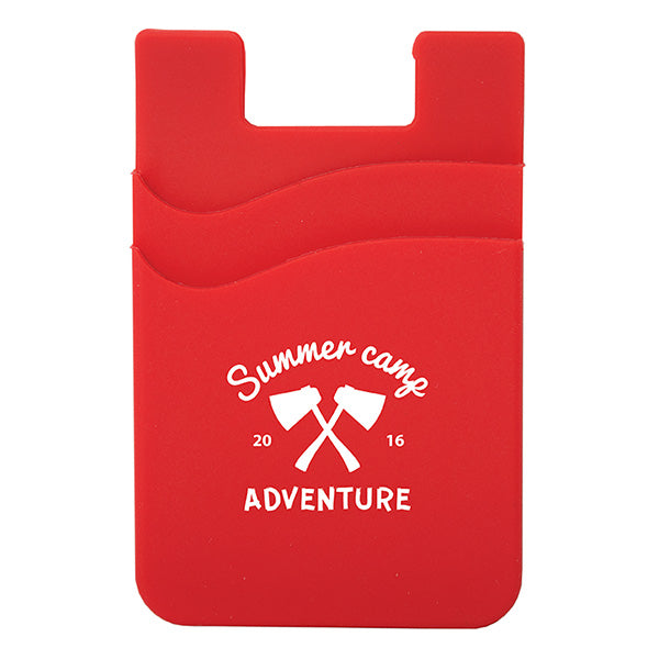 Double Sleeve Silicone Phone Wallet