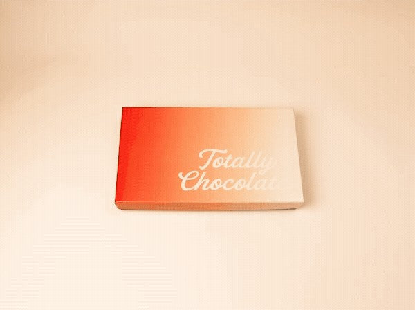 Giant 2lb. Engraved Chocolate Bar with Luxury Custom Packaging