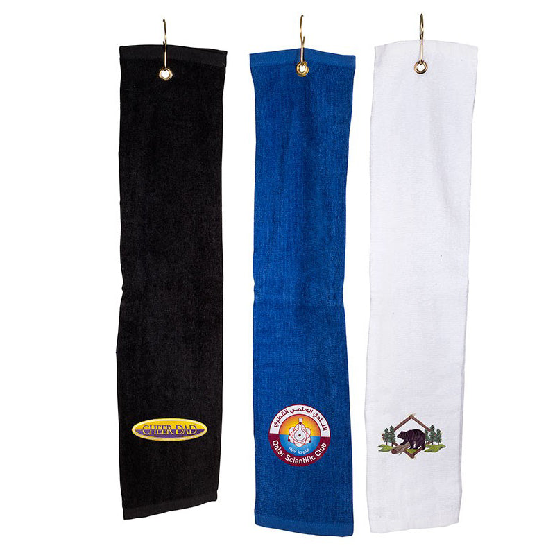 Tri-Fold Golf Towel (16"x25")