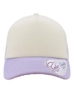 Ivory White/Lavender Purple/White Blank