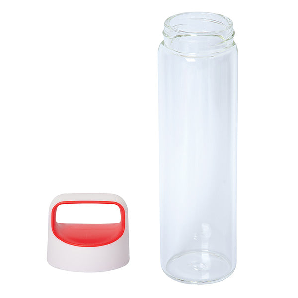 600 Ml. (20 Fl. Oz.) Glass Water Bottle
