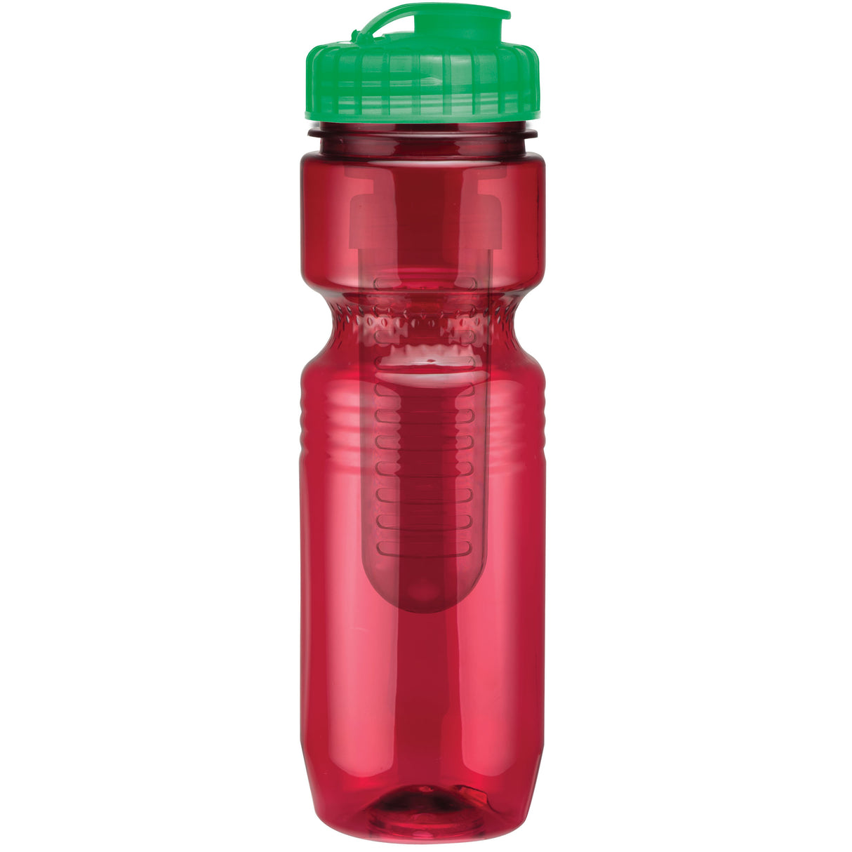 Red/Translucent Green Lid