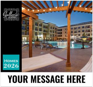 Galleria Wall Calendar 2026 Homes