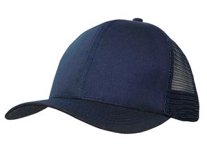 Navy Blue Blank Angle View