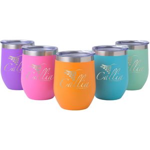 Saratoga Cruise Stemless Brite Wine Tumbler