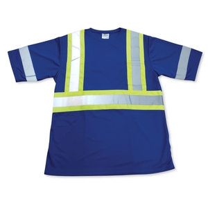 Poly Wicking Royal Blue T-Shirt