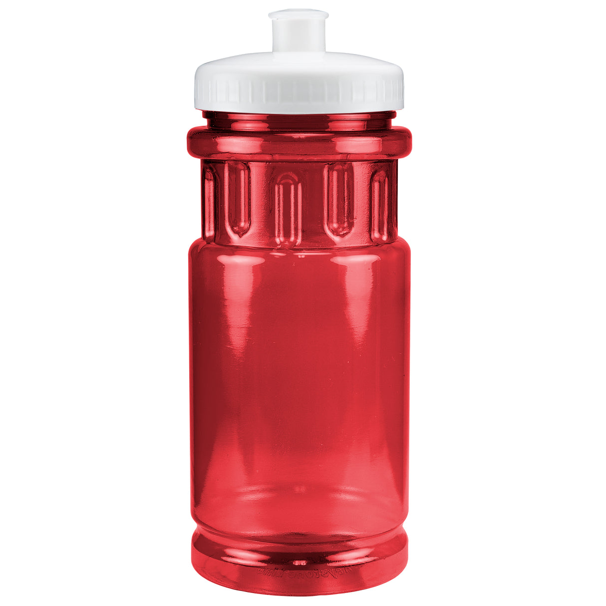 Translucent Red/White Lid