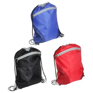Cyclone Mesh Curve Polyester Drawstring Backpack