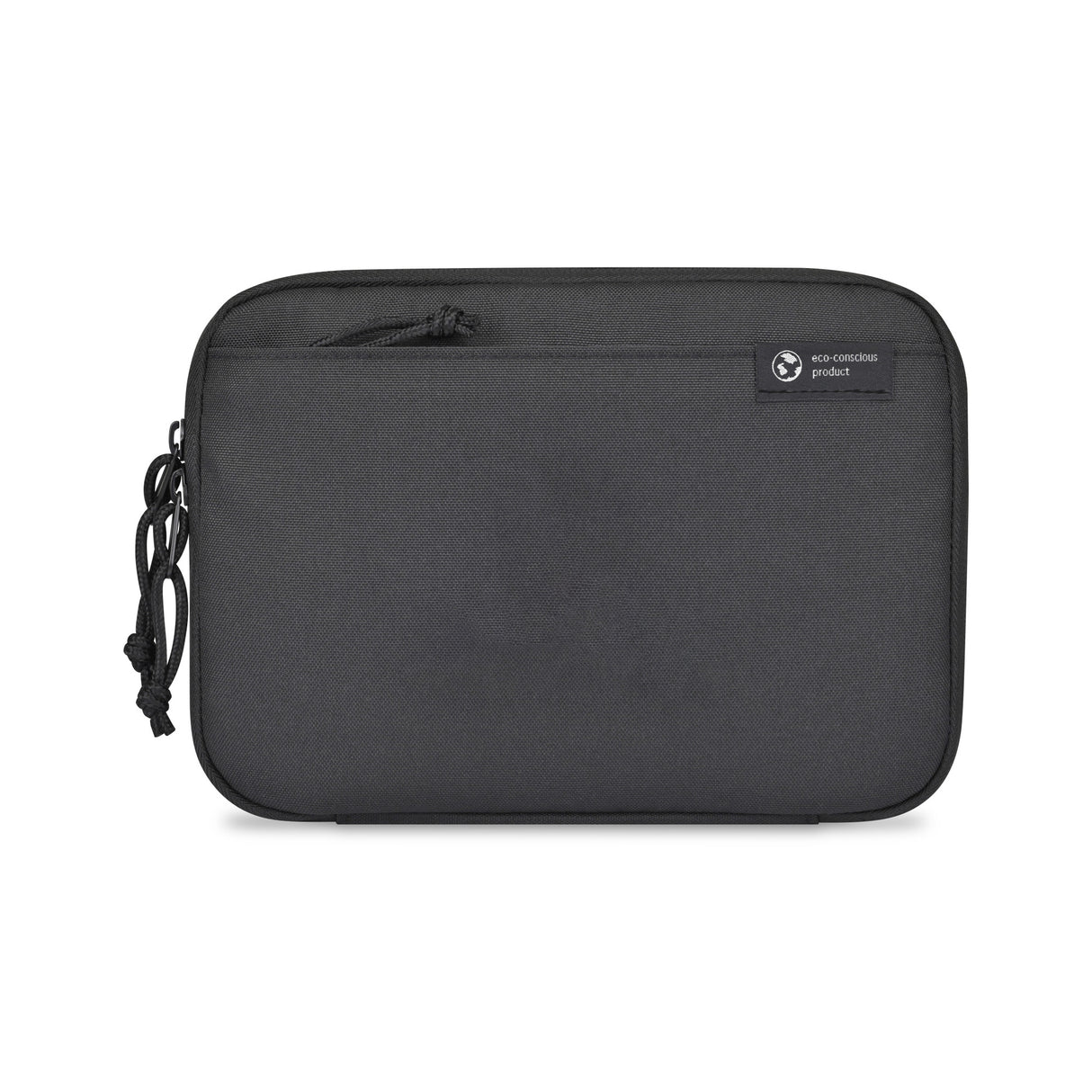 Renew Recycled rPET Slim Tech Organizer - Aware- Black