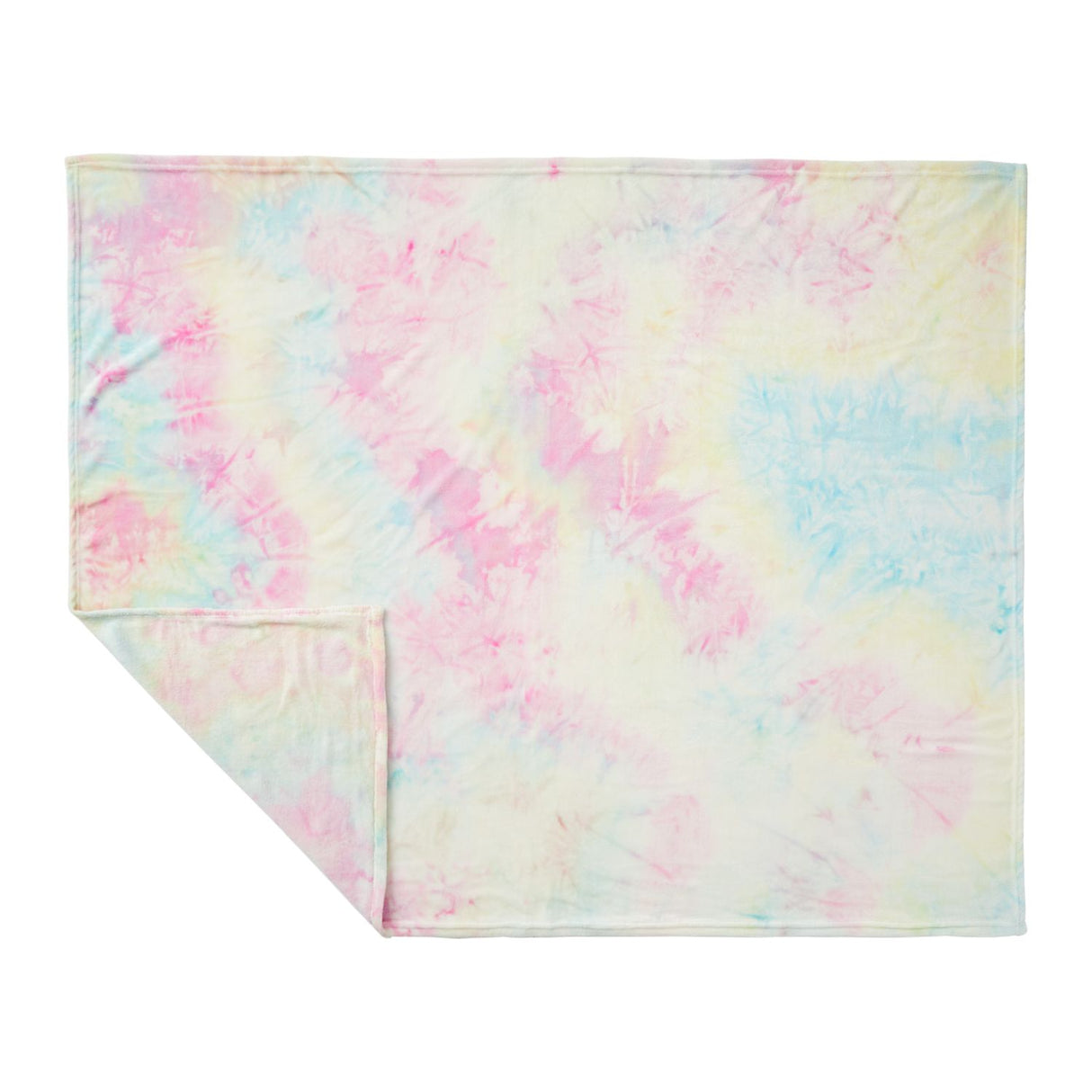 Tie Dye Flannel Fleece Blanket