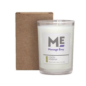 8 Oz. Lemon Verbena Candle w/Cardboard Gift Box