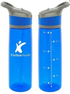 Hydrate Tritan Bottle W Measurement 28 oz