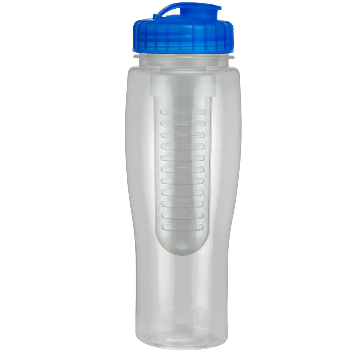 Clear/Translucent Blue Lid