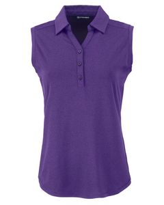Cutter & Buck Forge Eco Stretch Recycled Womens Sleeveless Polo