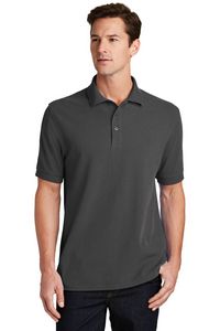 Port & Company® Men's Combed Ring Spun Pique Polo Shirt