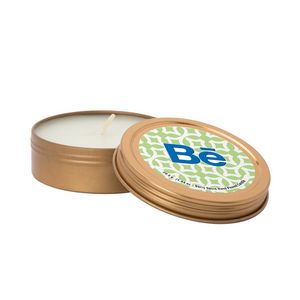 2 Oz. Scented Candle in Screw-Top Metal Tin