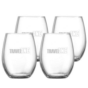 ~ Blossom 14.75oz Chef & Sommelier stemless set of 4 in a Midnight gift box