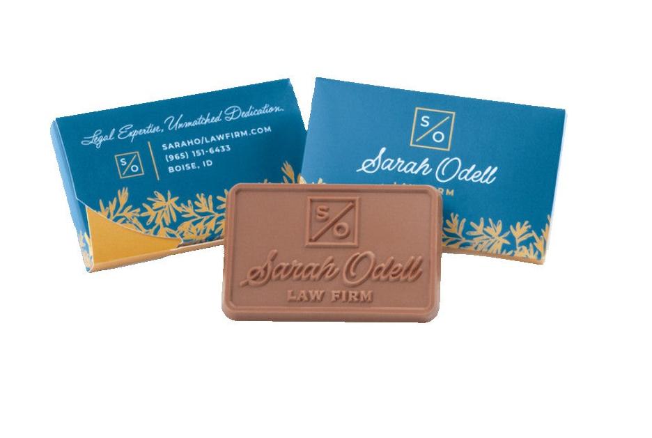 2x3 Chocolate Business Card Box