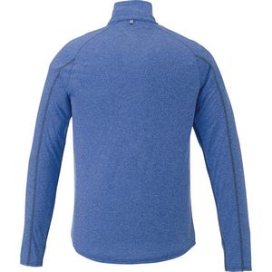 New Royal Blue Heather Blank Back View