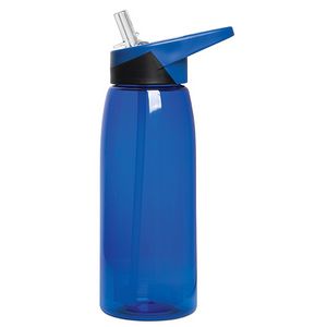 Clasher 750 Ml. (25 Fl. Oz.) Tritan™ Bottle With Straw