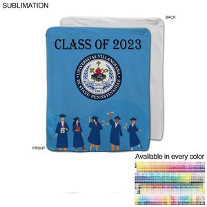 Ultra Soft and Smooth Microfleece Blanket, 50x60, Sublimated Edge to Edge 1 side