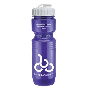 26 Oz. Jogger Bottle w/ Flip Top Lid - Solid Colors